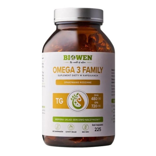 Biowen Omega 3 TG Family 720 mg EPA 480 DHA 225 k