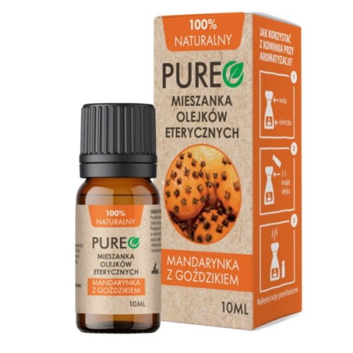 Pureo Mandarynka z goździkiem mieszanka olejów 10