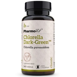 Pharmovit Chlorella Dark Green 360 tabletki