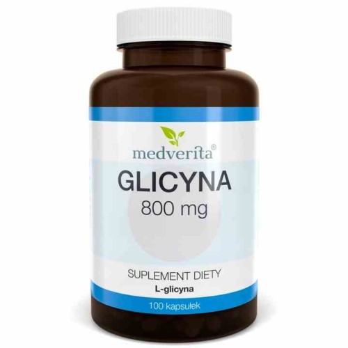 Medverita Glicyna 800 mg 100 kapsułek