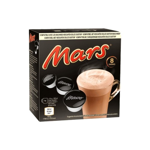 Mars Czekolada na gorąco kapsułki 8x15g