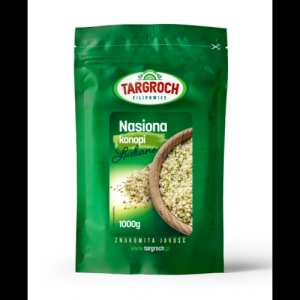 Konopia nasiona łuskane - 1000 g Targroch