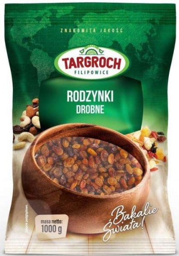 Rodzynka drobna (bez SO2) - 1000 g Targroch