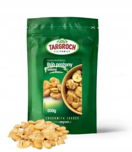 Bób prażony - solony - 500 g Targroch