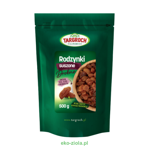 Rodzynka drobna (bez SO2) - 500 g Targroch