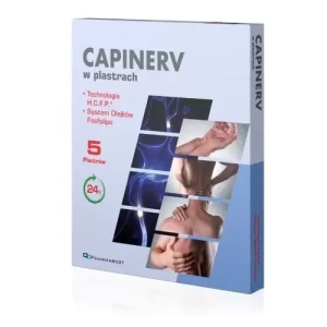 Pharmabest CAPINERV w plastrach 5 sztuk
