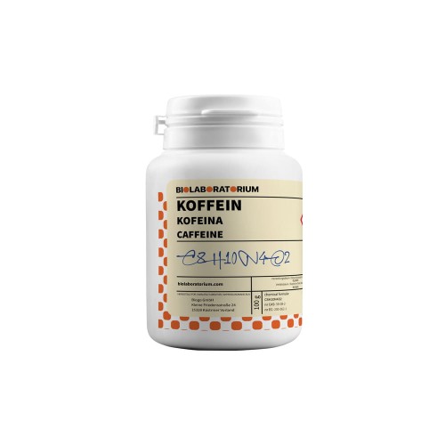 Kofeina Bezwodna 100g BIOLABORATORIUM