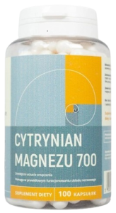 Nanga Cytrynian magnezu 700 mg 100 kapsułek
