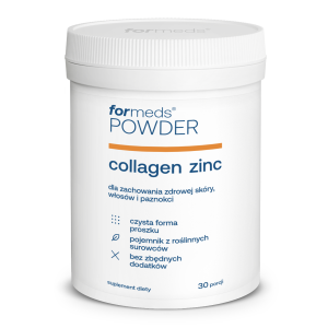 F-Collagen Zinc Kolagen 5000mg + Cynk 10mg 30 porcji 151g ForMeds