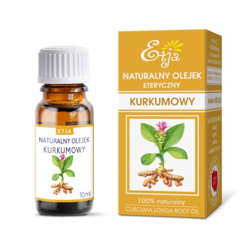 ETJA Olejek eteryczny naturalny - Kurkumowy 10ml