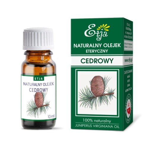 Olejek cedrowy eteryczny 10 ml ETJA