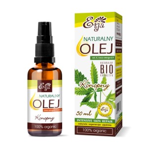 Olej konopny BIO nierafinowany 50 ml ETJA