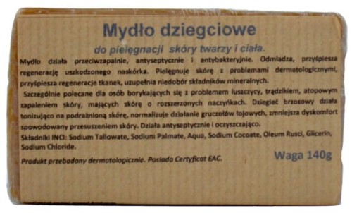 Carmen Mydło Dziegciowe 140G Łuszczyca, Trądzik