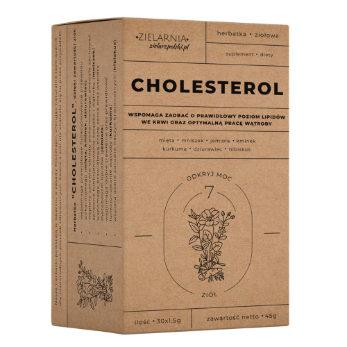 CHOLESTEROL Fix 30x1,5g (zdrowe naczynia) ZIELARZPOLSKI.PL