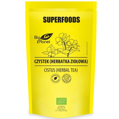 CZYSTEK (HERBATKA ZIOŁOWA) BIO 70 g - BIO PLANET