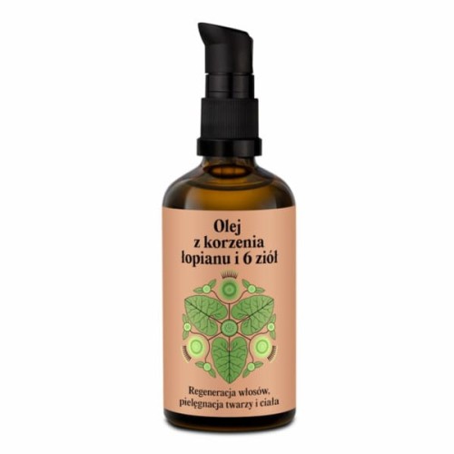 Nami Olej Z Korzenia Łopianu Z Ziołami 100 Ml