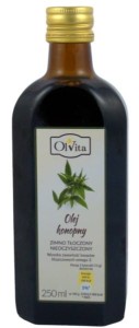 Olvita Olej Konopny Zimnotłoczony 250Ml