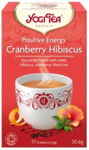 Yogi Tea Herbata Cranberry Hibiscus Bio 17X1,8 G