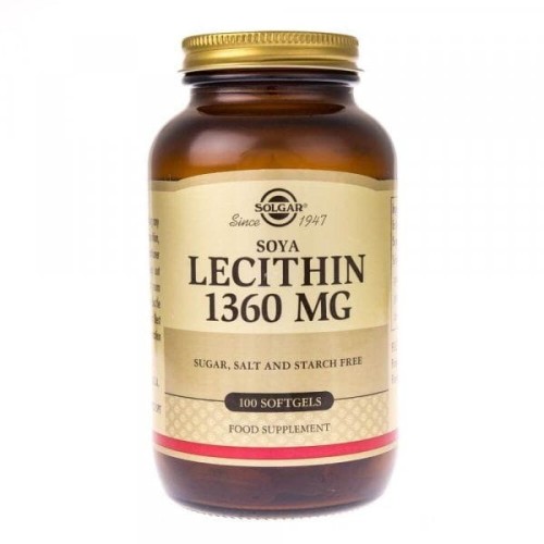 Soya Lecithin - Lecytyna (100 kaps.)