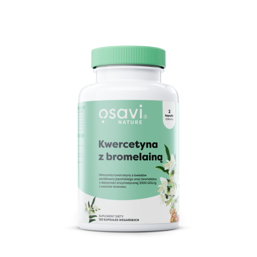 OSAVI Kwercetyna z bromelainą (120 kaps.)