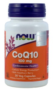 Now Foods Koenzym Q10 100 Mg+Głóg 30 K