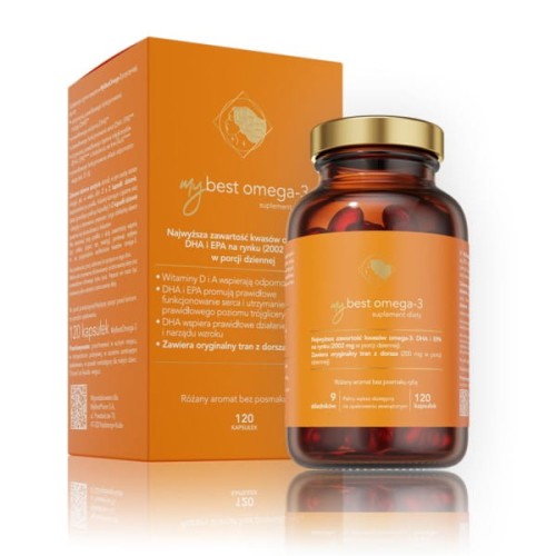 MyBestPharm MyBestOmega 3 120 kapsułek