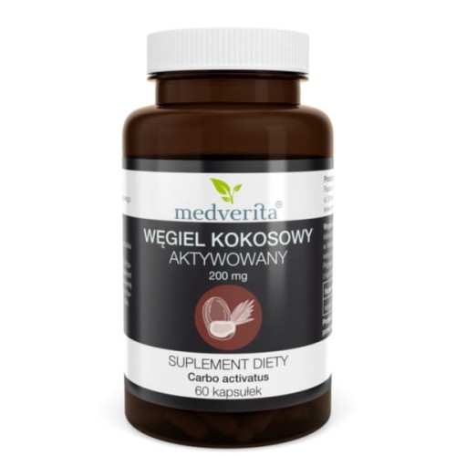 Medverita Węgiel Kokosowy aktywowany 120 k