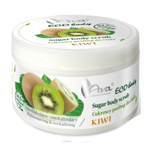 AVA Eco body Cukrowy peeling do ciała 250 g