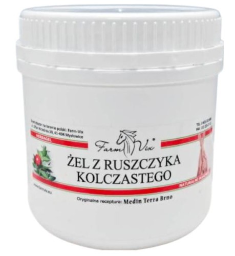 Farm-vix Żel z Ruszczyka Kolczastego 600  g