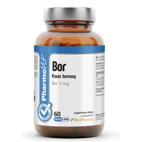 Pharmovit BOR Kwas borowy 60 k
