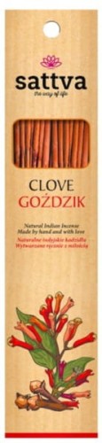 Sattva Naturalne Kadzidła Clove Goździk 30G