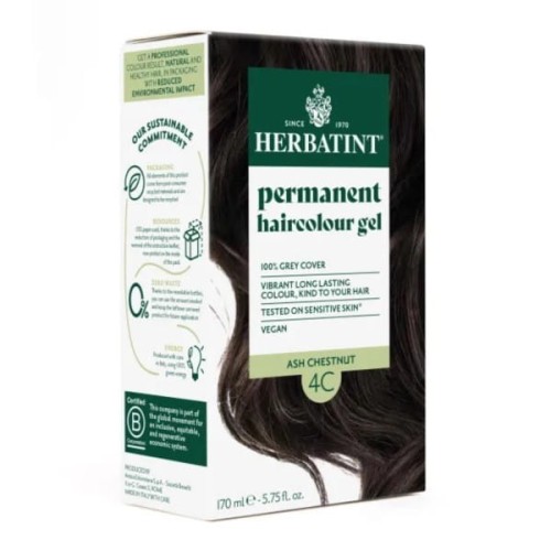 Herbatint Farba w żelu 4C Popielaty Kasztan 150 ml