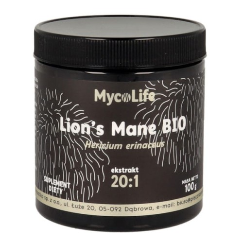 MycoLife Lion's Mane BIO 100 g
