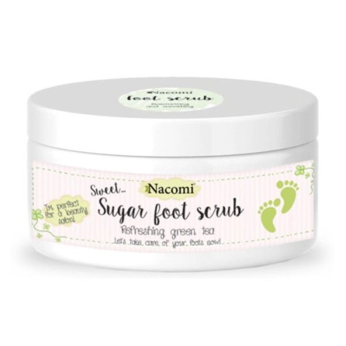 Nacomi Peeling do stóp Zielona Herbata 125 g