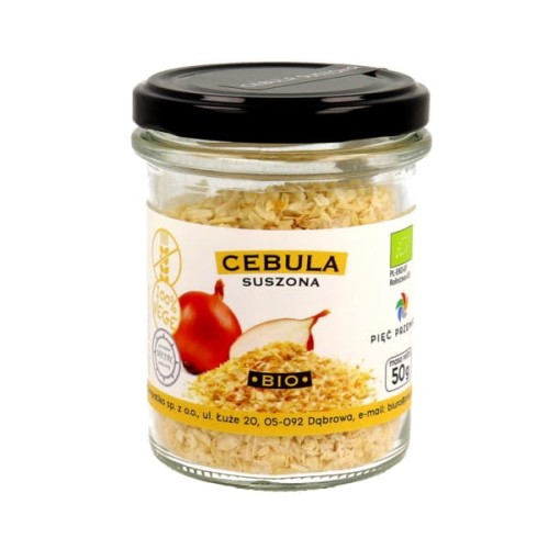 Pięć Przemian Cebula suszona przyprawa BIO 50 g
