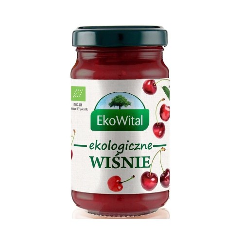 Mus wiśniowy bez dodatku cukru BIO 250 g