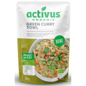 Danie zielone curry z fasolą mung i czarnym ryżem BEZGL. BIO 283 g
