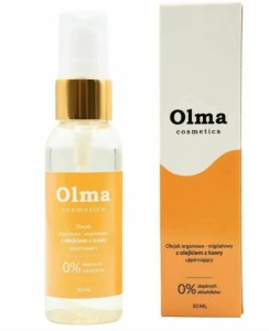 Olma Cosmetics Olejek arganowo-migdałowy z olejkiem z kawy ujędrniający 50ml