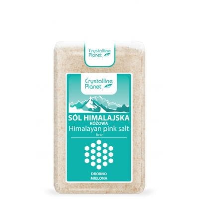 Crystalline Planet Sól Himalajska Różowa Drobna 600 g