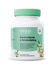Osavi Kwercetyna z Bromelaniną 60 kapsułek wegańskich