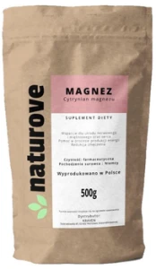 Naturove Magnez Cytrynian 500 g