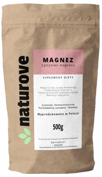 Naturove Magnez Cytrynian 500 g
