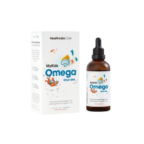 Health Labs Care MyKids Omega DHA+EPA 100ml smak truskawkowy