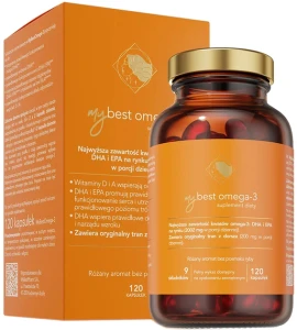 MyBestPharm MyBestOmega-3 120 kapsułek