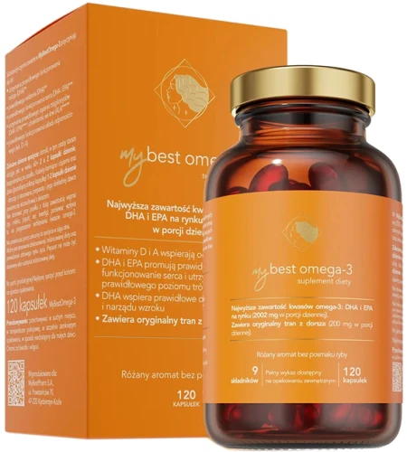 MyBestPharm MyBestOmega-3 120 kapsułek