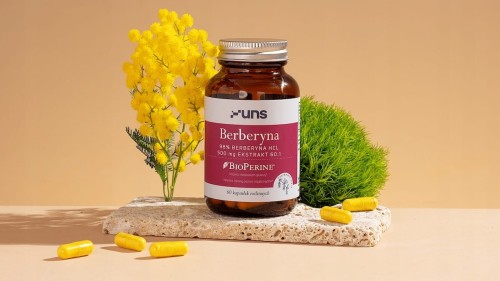 UNS Berberyna + Bioperine 60 vege kapsułek
