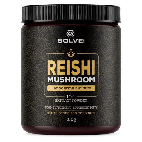 SolveLabs Reishi (Ganoderma Lucidum) 10:1 100 g