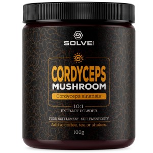 SolveLabs Cordyceps (Cordyceps Sinensis) 10:1 100 g