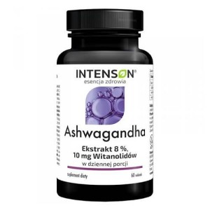 Intenson Ashwagandha 10 mg witanolidów 60 tabletek