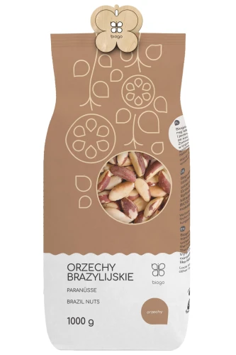 Orzechy brazylijskie 1 kg  BIOGO